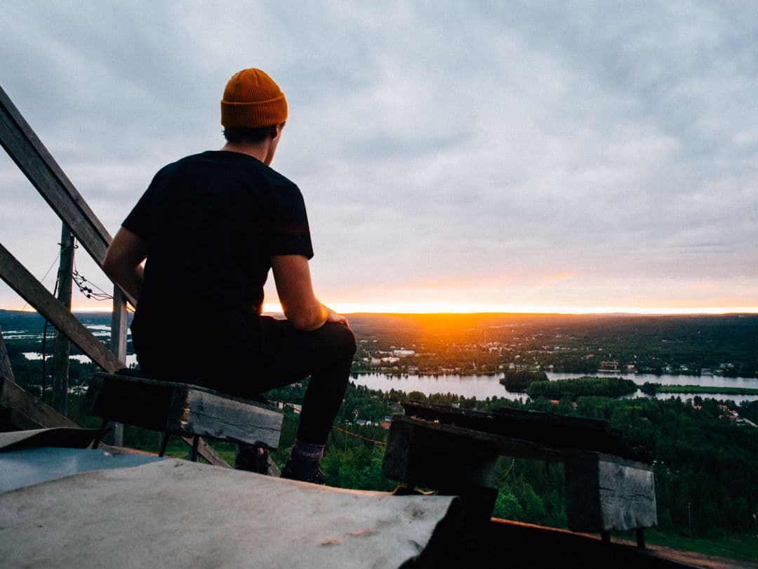 Rovaniemi Ounasvaara area summertime
