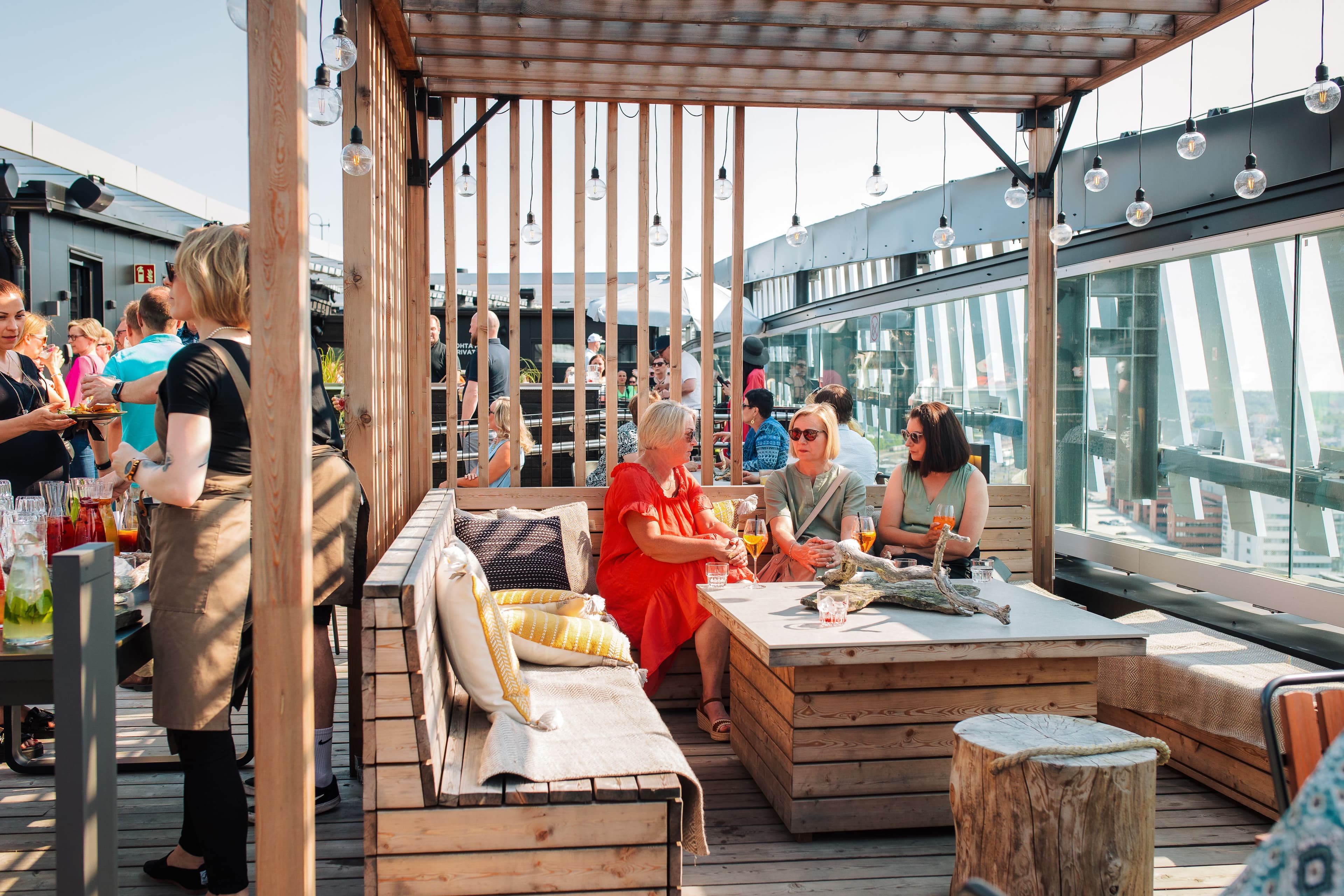 Lapland Hotels Arena Laawu Rooftop Terrace