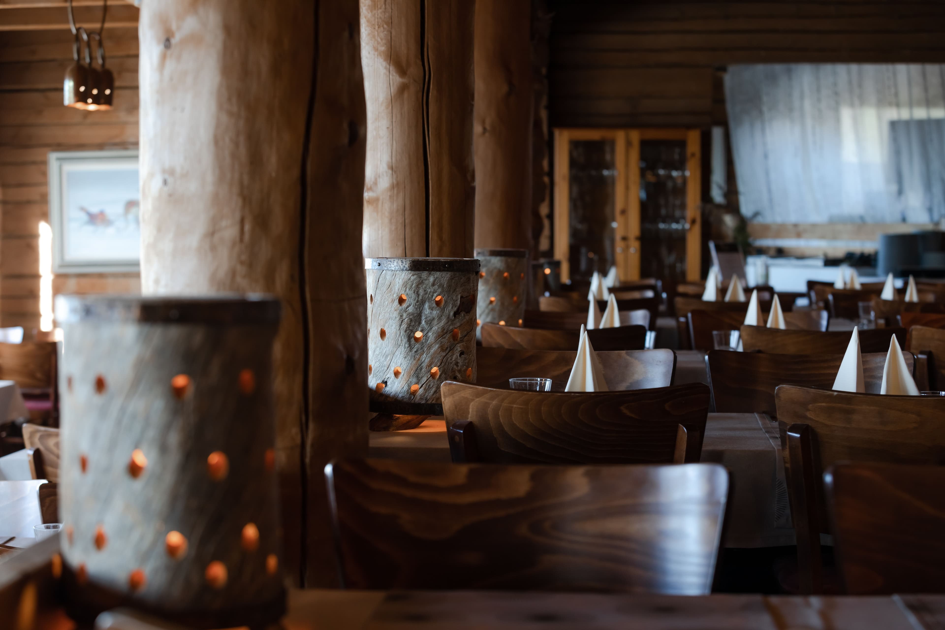 Lapland Hotels Pallas restaurant dinner